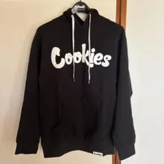 Cookies ブラック パーカー フード付き