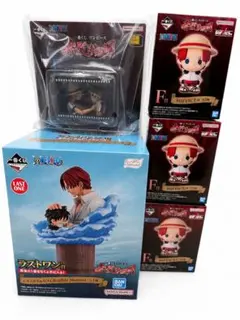 一番くじ ワンピース ラストワン賞　ルフィ&シャンクスフィギュア＋おまけ