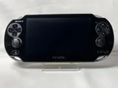 【動作品】PSVita PCH-1100 クリスタルブラック3G/WiFiモデル