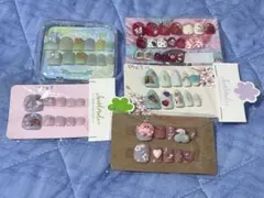 ネイルチップ 7点まとめ売り おまけ付き - メルカリ