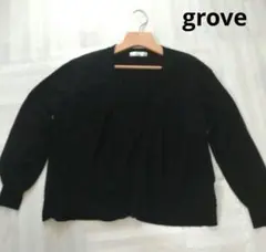 グローブ　カーディガン　Lサイズ　レディース