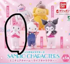 サンリオキャラクターズ ミニチュアチャーム～ライブキャラクターガチャガチャ