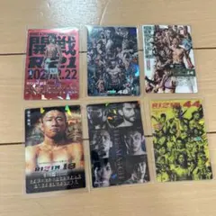 RIZINトレーディングカード6枚セット