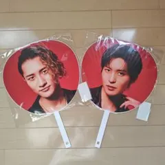 SnowMan　岩本照　目黒蓮　うちわ　２枚セット