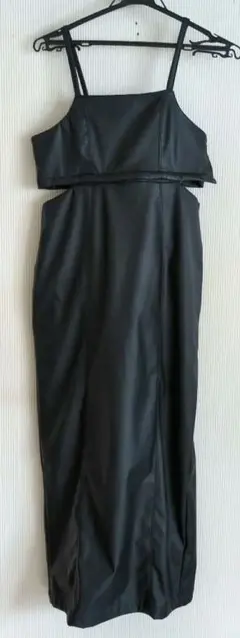 KBF×GreenParks フェイクレザーワンピース