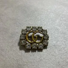 GUCCI ダブルG クリスタル ブローチのサムネイル