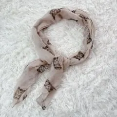 Je crois soi ジュクロワソワ 猫柄 ストール ショール