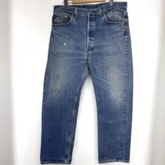 Levi's 501 80's W38 USA製 ナイロンフット　ハチマル