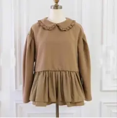 アンミヌ unminou♥完売品新品未使用 フリルカラープルオーバー 2026年最新】UNMINOU フリルカラー ブラウスの人気アイテム - メルカリ