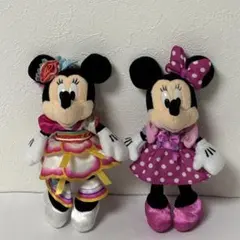 ミニー ぬいぐるみバッジ 34周年記念 トゥーンタウン 夏祭り2016 彩涼華舞