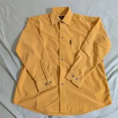 古着　SABRINA VALENTINO イエロー 長袖シャツ M