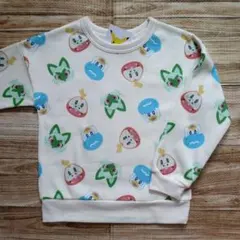 新品 未使用 ポケモン ニャオハ ホゲータ 長袖 裏起毛 トレーナー 130のサムネイル