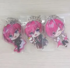 めておら みかさくんアクリルキーホルダー3個セット