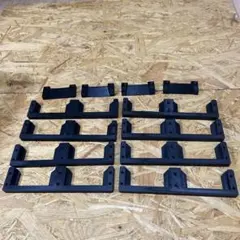 送料無料　ミルウォーキー　パックアウト　マウント　ABS仕様　Eセット　黒18個 ミルウォーキー パックアウト マウント ABS製 黒 合計18個セット