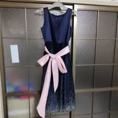 ゆめりすとドレス11　ネイビー140