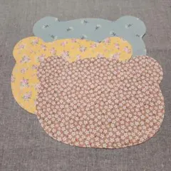 ハンドメイドランチョンマット3点セット