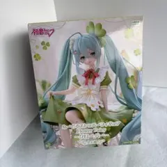 初音ミク　ぬーどるストッパーフィギュア　Flower　Fairy　クローバー