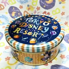 ディズニーリゾート　ハロウィン限定　お菓子缶