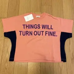 ブランシェス　半袖　tシャツ オレンジ　110㎝ ワイド　お値下げ不可