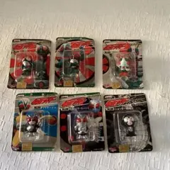 仮面ライダー「ピッタリマスコット」 6種類　バンプレスト　希少レア‼️