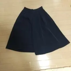 値下げしました！GU キュロット ネイビー Mサイズのサムネイル