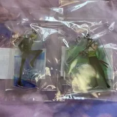 ワンピース オンアイス フィギュアスケート アクリルキーホルダー ゾロ サンジ
