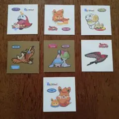 ポケモンパンシール 7枚セット