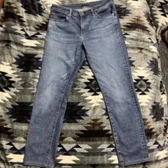 ユニクロ スキニーデニム 32/81.5cm ライトブルー