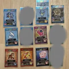 明治 ポケモン ゲットカード 4枚セット ゲンガーアーボックサンドパン