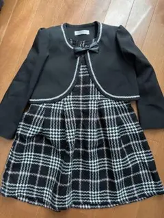 フォーマルドレスとジャケットセット110cm