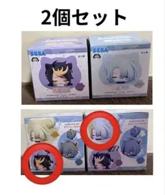 にじさんじEN ミニフィギュア おひるねこ ルカ アイク 闇ノシュウ