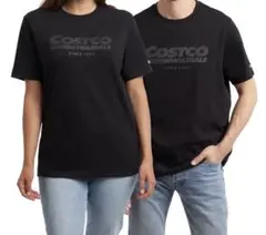 コストコ ロゴ Tシャツ 黒　メンズXL,レディースXXLのサムネイル