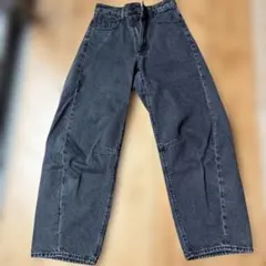 GU バレルレッグジーンズ　Sサイズ