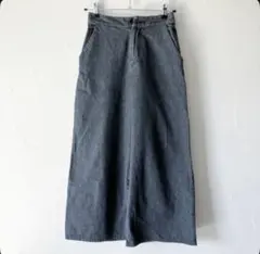 ☆美品☆midi-umi【ミディウミ】ワイドデニムパンツ ブラック
