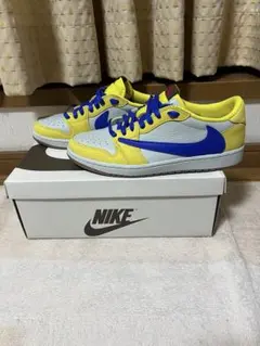 新品同様！Air Jordan 1 Travis Scott Canary