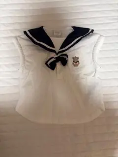 futafuta フタフタ バースデイ 子供服 セーラー襟 80 ノースリーブのサムネイル