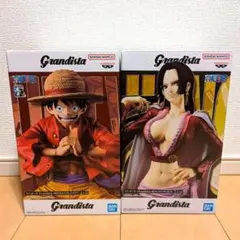 ワンピース Grandista ルフィ ハンコック 2点セット