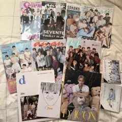 seventeen セブチ　雑誌　anan cancan dicon ジュン