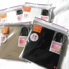 『UNIQLO 極暖 ヒートテック タートルネックT 長袖 セット』