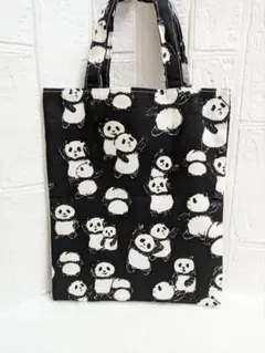 ハンドメイド【262A】バッグ ぺたんこトートバッグ エコバッグ　手提げ