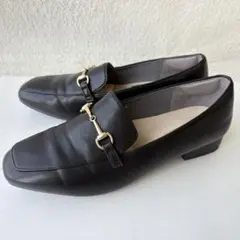 オリエンタルトラフィック ビットモチーフローファー 25cm スクエアトゥ