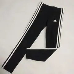 adidas ブラック スパッツ 3本ライン