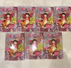 新品　7冊　ワンピースマガジン　20号　ルフィ　プロモ付き　集英社