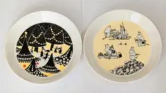 アラビア ムーミン コレクターズプレート イエロー&フレー 2019年