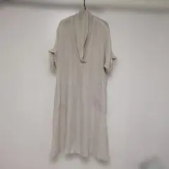 根々】ねね＊綿麻デニムワンピース＊群言堂＊石見銀山＊フレンチ