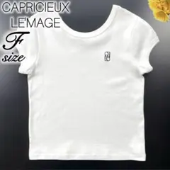 【美品】 CAPRICIEUX LE'MAGE ラウンドスリーブTシャツ Fのサムネイル