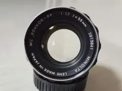 MINOLTA MC ROKKOR PF 55mm f1.7のサムネイル