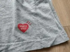 HUMAN MADE ヒューマンメイド Tシャツ グレー ハートロゴ サイズM