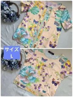 美品　レオナールの素敵なセットアップ　半袖