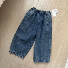 しまむらRELAコラボデニムパンツ130ブルー